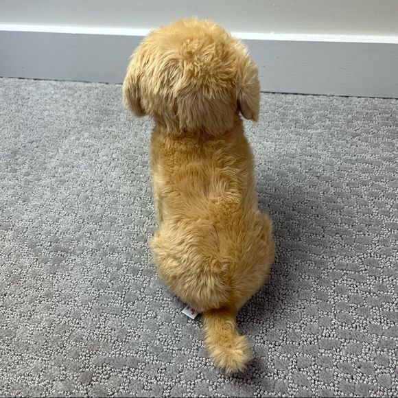 Aurora World Plush Golden Retriever Dog 10” Stuffed Animal Toy Puppy Doggie Pup - Picture 4 of 7